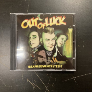 Out Of Luck - Walking Down 10th Street CD (M-/M-) -psychobilly-