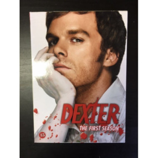 Dexter - Kausi 1 4DVD (M-/VG+) -tv-sarja-