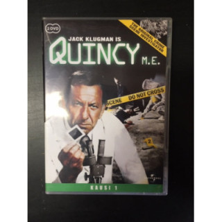 Quincy M.E. - Kausi 1 2DVD (VG-M-/M-) -tv-sarja-