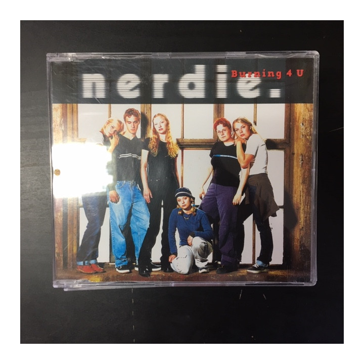 Nerdie - Burning 4 U CDS (VG/M-) -pop rock-
