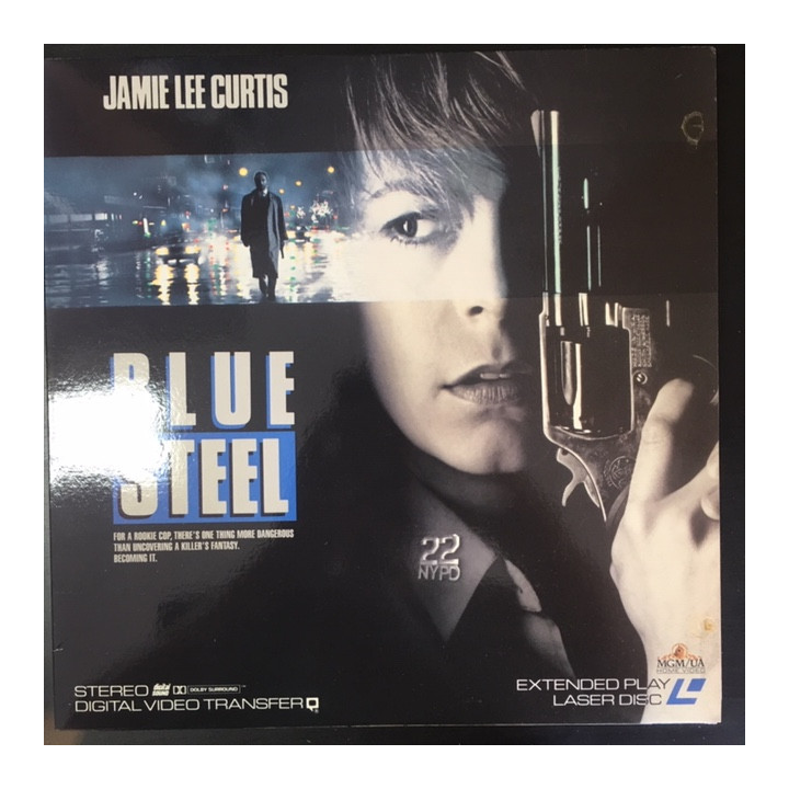 Blue Steel LaserDisc (VG-VG+/VG+) -toiminta/draama-
