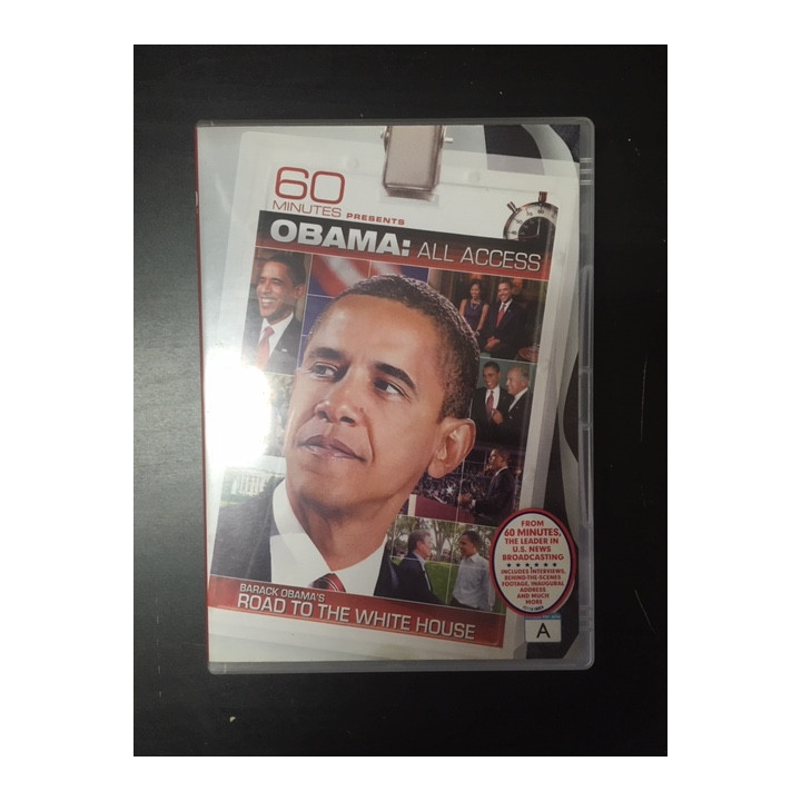 Obama - All Access DVD (VG+/M-) -dokumentti-