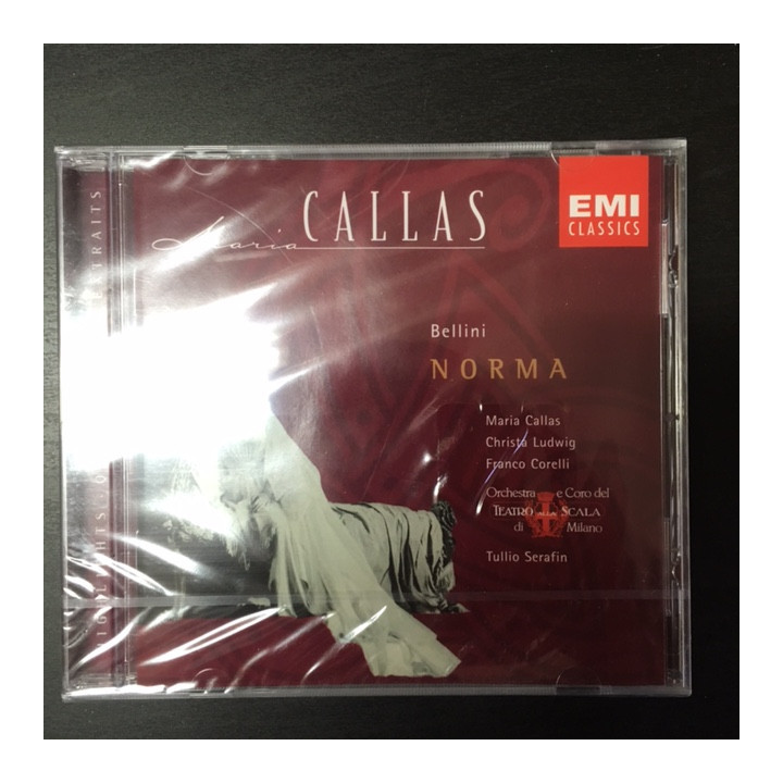 Maria Callas - Bellini: Norma CD (avaamaton) -klassinen-