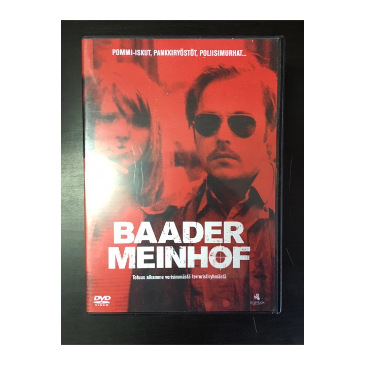 Baader Meinhof DVD (VG+/M-) -draama-