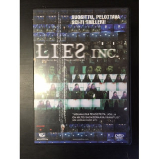 Lies Inc. DVD (VG/M-) -jännitys/sci-fi-