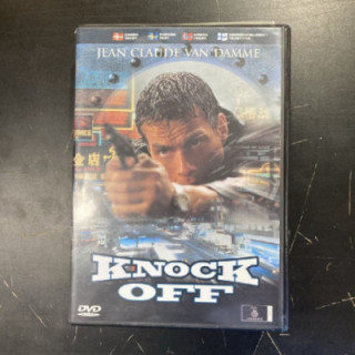 Knock Off - täystyrmäys DVD (VG/M-) -toiminta-