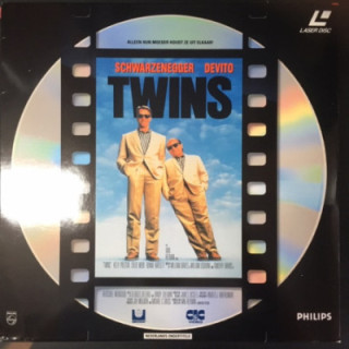 Twins LaserDisc (VG+/VG+) -komedia-