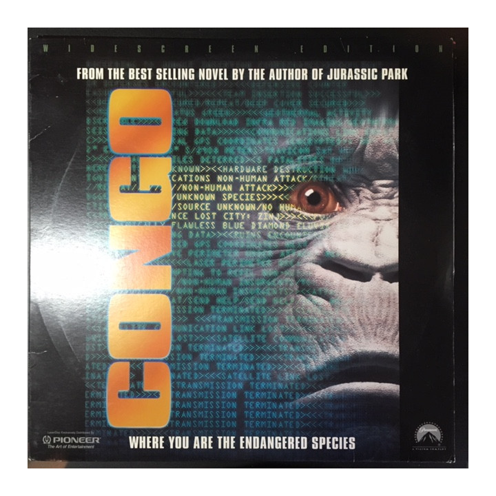 Congo LaserDisc (VG/VG+) -seikkailu-