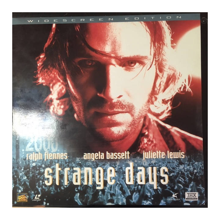 Strange Days LaserDisc (VG+/VG+) -toiminta/draama-