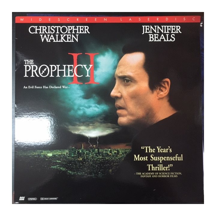 Prophecy II LaserDisc (VG+-M-/M-) -kauhu-