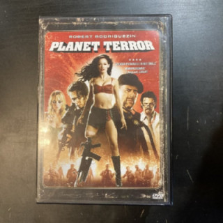 Planet Terror DVD (VG+/M-) -kauhu/toiminta-