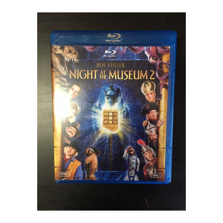 Night At The Museum 2 Blu-ray+DVD (M-/M-) -komedia-