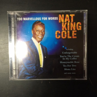 Nat King Cole - Too Marvellous For Words CD (M-/M-) -jazz-