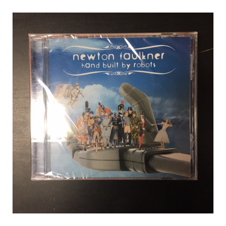 Newton Faulkner - Hand Built By Robots CD (avaamaton) -folk rock-