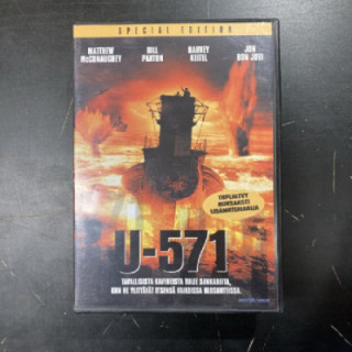 U-571 (special edition) 2DVD (VG+/M-) -sota-
