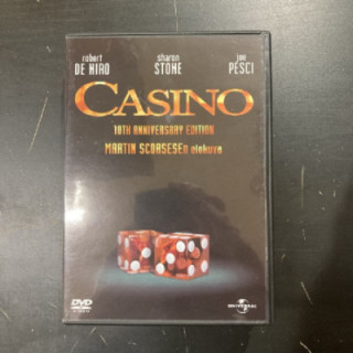 Casino (10th anniversary edition) DVD (VG+/M-) -draama-