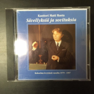 Kanttori Matti Ranta - Sävellyksiä ja sovituksia (kokoelma levytyksiä vuosilta 1979-1997) CD (VG+/M-) -gospel-