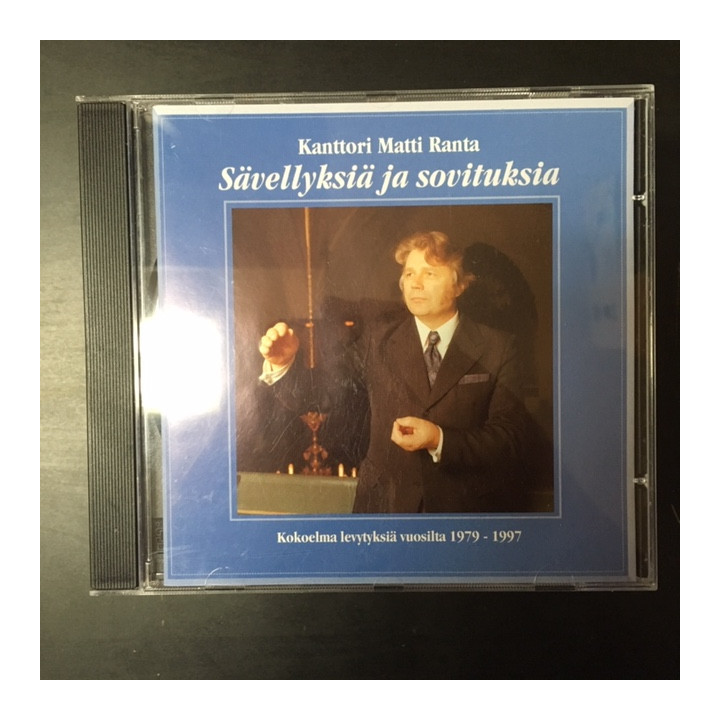 Kanttori Matti Ranta - Sävellyksiä ja sovituksia (kokoelma levytyksiä vuosilta 1979-1997) CD (VG+/M-) -gospel-