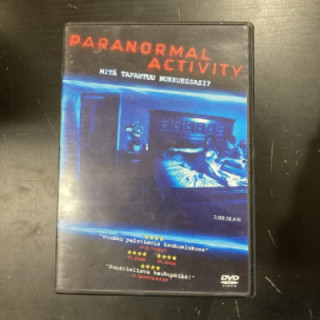 Paranormal Activity DVD (M-/M-) -kauhu-