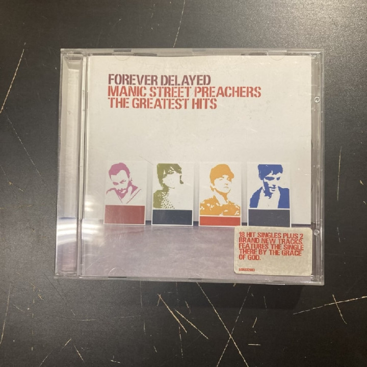 Manic Street Preachers - Forever Delayed (The Greatest Hits) CD (VG/M-) -alt rock-