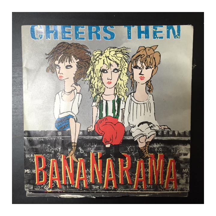 Bananarama - Cheers Then / Girl About Town 7'' (VG+/VG+) -pop-