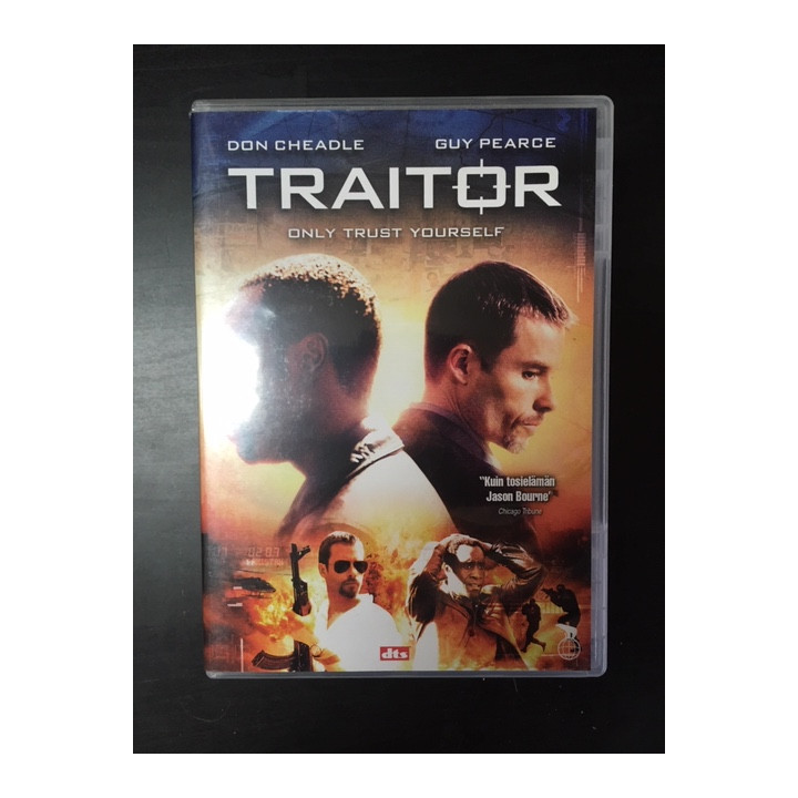 Traitor DVD (M-/M-) -toiminta-