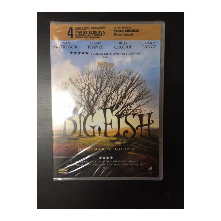 Big Fish DVD (avaamaton) -seikkailu-