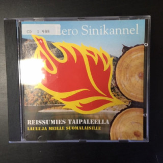 Eero Sinikannel - Reissumies taipaleella CD (M-/VG+) -iskelmä-