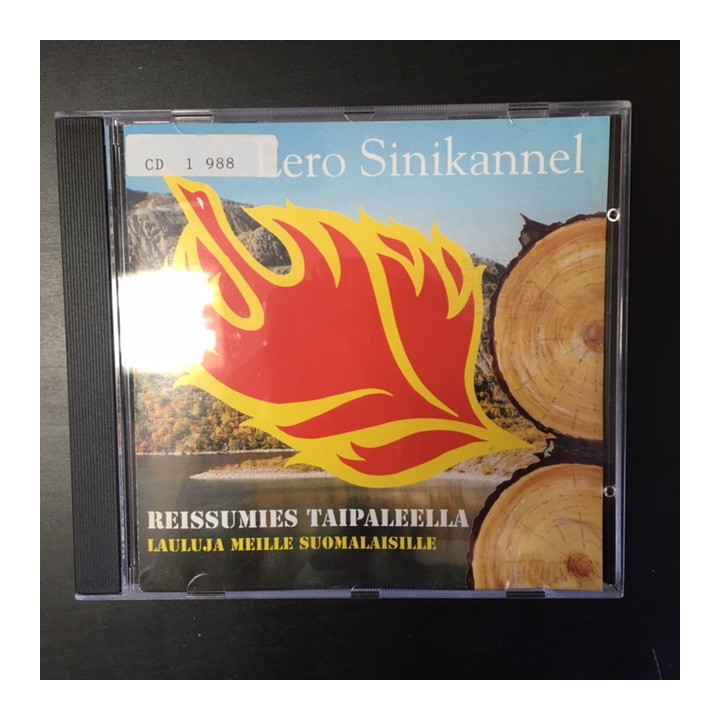 Eero Sinikannel - Reissumies taipaleella CD (M-/VG+) -iskelmä-
