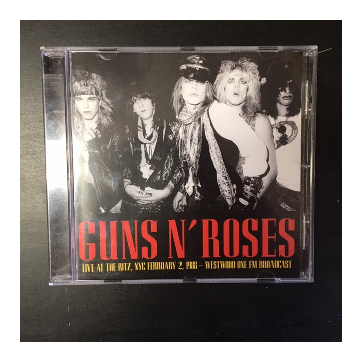 Guns N' Roses - Live At The Ritz, NYC February 2, 1988 (Westwood One FM Broadcast) CD (M-/M-) -hard rock-