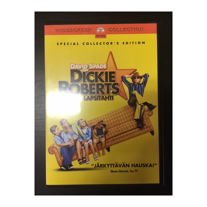 Dickie Roberts - Entinen lapsitähti (collector's edition) DVD (M-/M-) -komedia-
