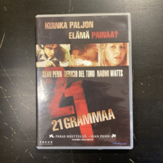 21 grammaa DVD (VG+/M-) -draama-