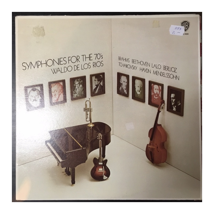 Waldo De Los Rios - Symphonies For The 70's LP (M-/VG+) -klassinen-
