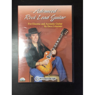Dave Celentano - Rock Lead Guitar (Advanced) DVD (VG/M-) -opetus dvd- (R1 NTSC/ei suomenkielistä tekstitystä)