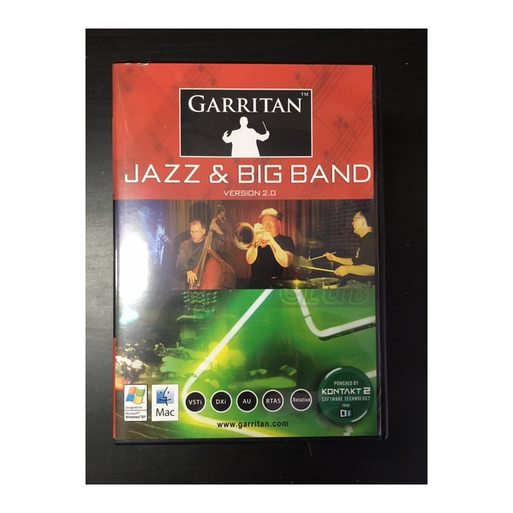 Garritan - Jazz & Big Band (Version 2.0) DVD (VG/VG+) -software-