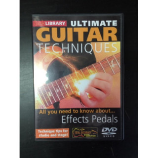 Ultimate Guitar Techniques - Effects Pedals DVD (VG/M-) -opetus dvd- (ei suomenkielistä tekstitystä)