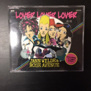 Jann Wilde & Rose Avenue - Lover Lover Lover CDS (VG+/M-) -glam pop-