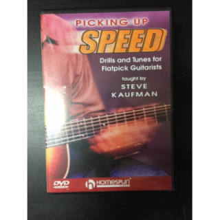 Steve Kaufman - Picking Up Speed DVD (VG/M-) -opetus dvd- (R1 NTSC/ei suomenkielistä tekstitystä)
