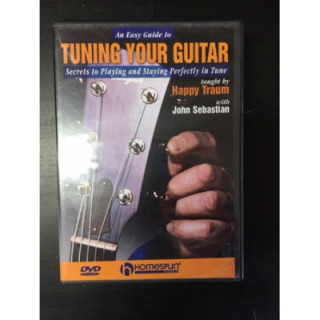 Happy Traum - An Easy Guide To Tuning Your Guitar DVD (VG/M-) -opetus dvd- (R1 NTSC/ei suomenkielistä tekstitystä)