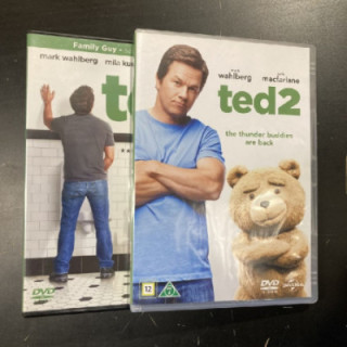 Ted 1-2 2DVD (VG-M-/M-) -komedia-