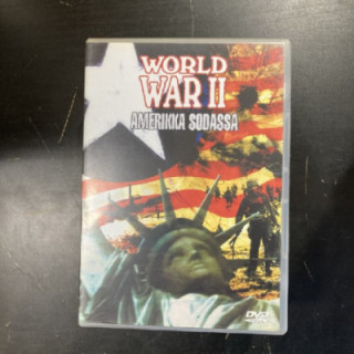 World War II - Amerikka sodassa DVD (M-/M-) -dokumentti-