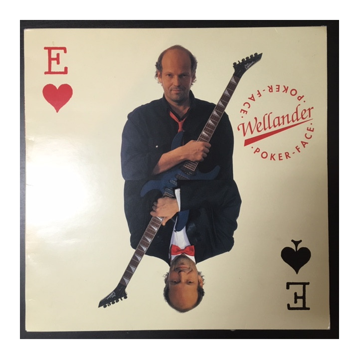 Wellander - Poker-Face LP (VG+-M-/VG+) -jazz fusion-