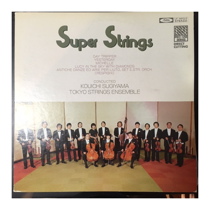 Tokyo Strings Ensemble - Super Strings LP (VG+/VG+) -klassinen-