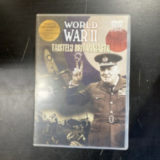 World War II - Taistelu Britanniasta DVD (VG+/M-) -dokumentti-