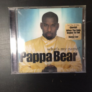 Pappa Bear - What's My Name? CD (VG/VG+) -hip hop-