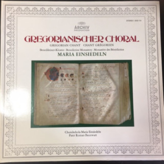 Choralschola Maria Einsiedeln - Gregorianischer Choral LP (M-/M-) -klassinen-