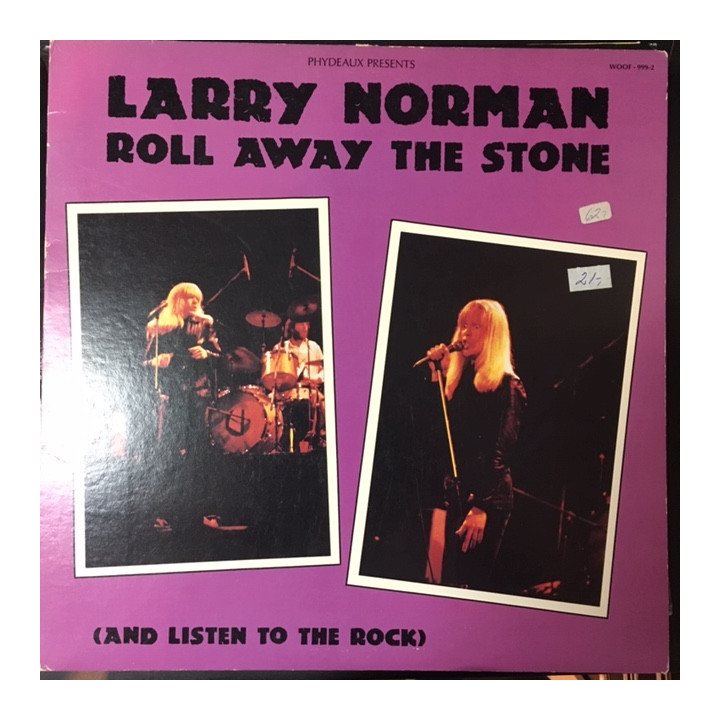 Larry Norman - Roll Away The Stone (And Listen To The Rock) LP (VG+/VG+) -blues rock/gospel-
