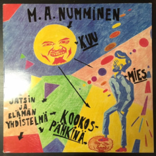M.A. Numminen - Kuu mies kookospähkinä LP (VG+-M-/VG+) -jazz-