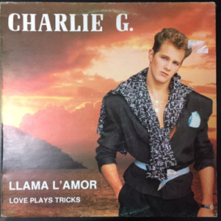 Charlie G. - Llama L'amor 12'' SINGLE (VG+-M-/VG) -disco-