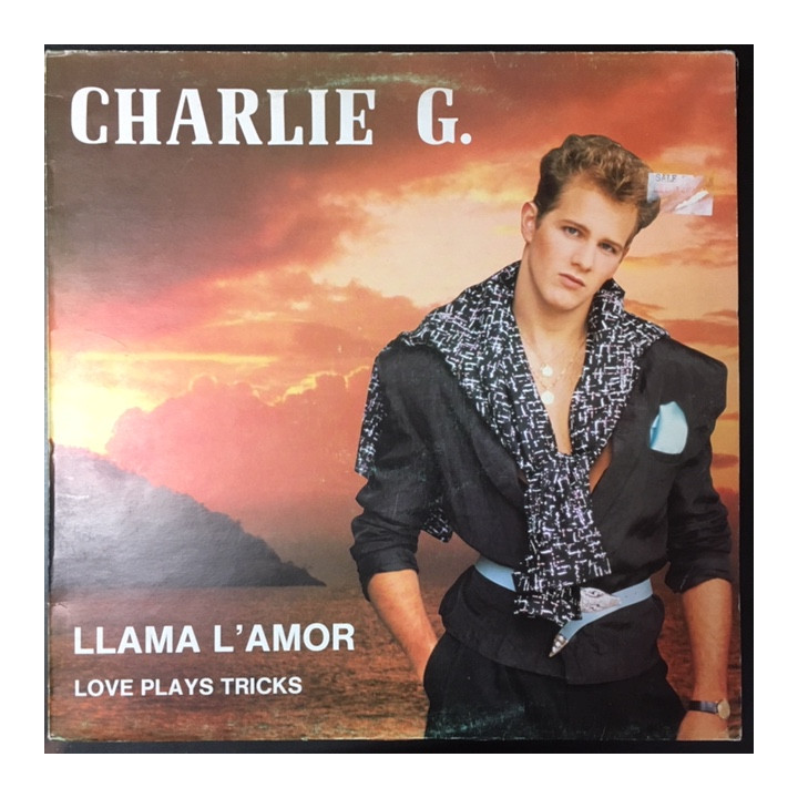 Charlie G. - Llama L'amor 12'' SINGLE (VG+-M-/VG) -disco-